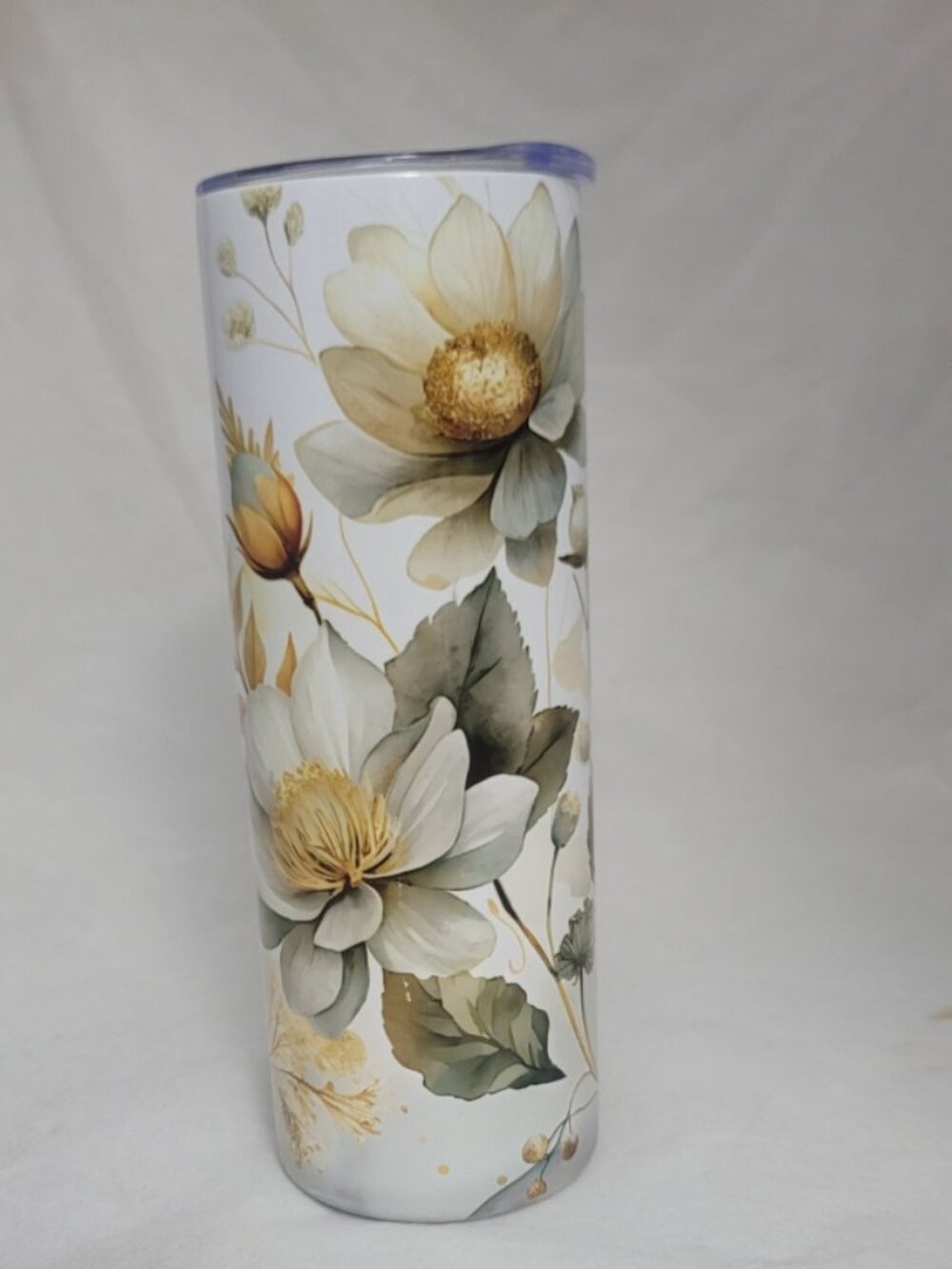 Luxury Designer Purse 20oz Tumbler w/Lid & Straw
